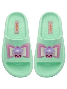 Pópidí Kids Home Slippers - 綠色 - 查看 2