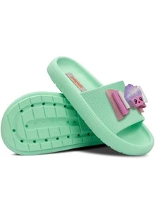 Pópidí Kids Home Slippers - 綠色 - 查看 3