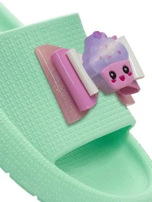 Pópidí Kids Home Slippers - 綠色 - 查看 7