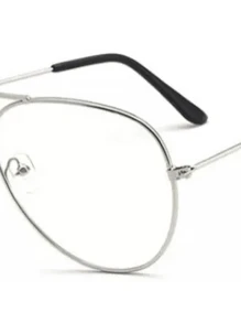 3 pzas Lentes transparentes de Moda para Hombre Estilo Piloto con Armazón  Lentes - Multicolor - Ver 4