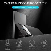 Enclosure Case SSD HDD 2.5 Sata Usb 3.0 Vention Hard Drive Up To 6tb Usb Micro B 2.5 Inch - Black - View 6