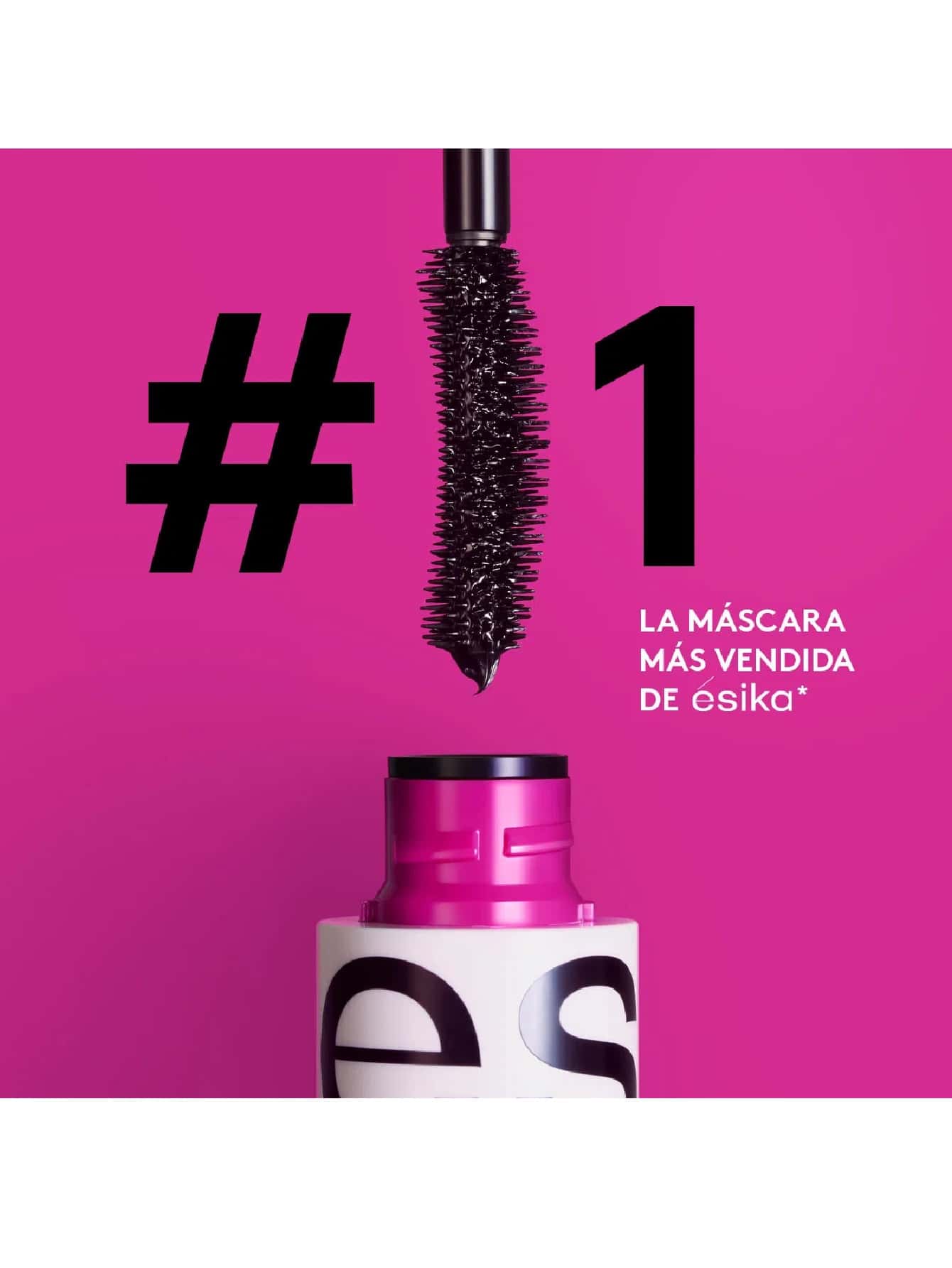 Mega Full Size Waterproof Mascara ColorBlack, 8 G - Pink - View 1