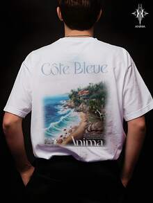 Playera de Hombre para Verano Comoda Excelente Diseño Old Money Verano Outfit - Blanco - Ver 1