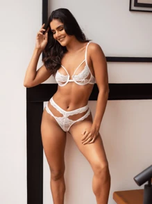 Women Sexy Lingerie - trắng - Xem 1