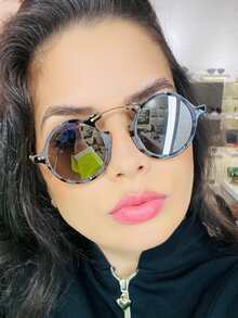 Women Sunglasses - Bạc - Xem 5