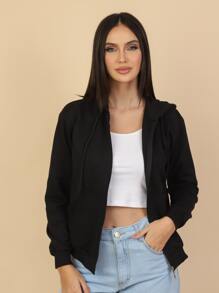 Women Sweatshirts - màu đen - Xem 2