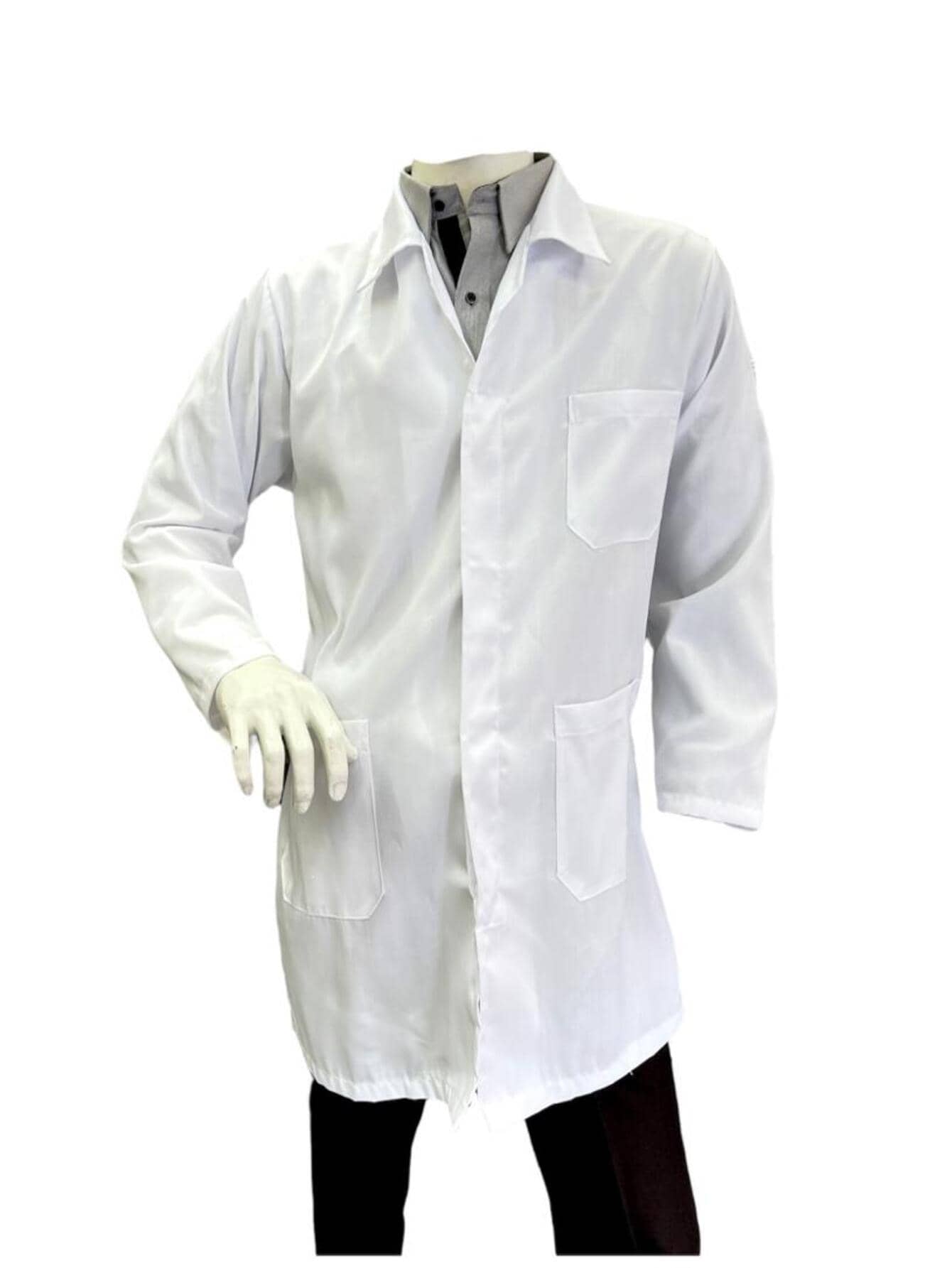 Bata de Laboratorio Diferentes Tallas - Blanco - Ver 1