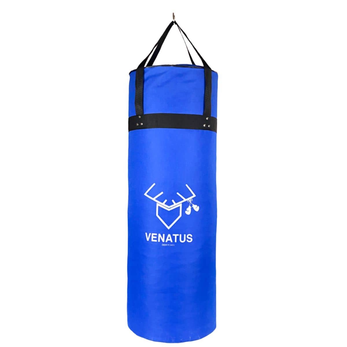 Costal de Box 90 cm Venatus Reforzado Vacío para Entrenamiento Profesional - Azul - Ver 1