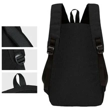Shendy Vendy Mochila Laptop De Gran Capacidad 15.6" Impermeable Escolar Con Carga Usb, bolso para estudiantes hombres y mujeres resistente al desgaste para viaje diario - Negro - Ver 5