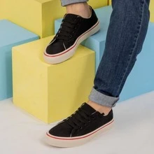 Men Sneakers - 黑色 - 查看 2