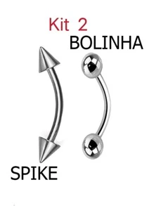 Eyebrow Ring - 銀色 - 查看 1