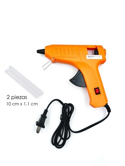 Practica pistola de silicona facil de usar con repuesto