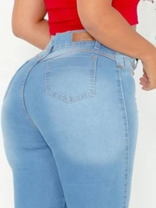 Women Jeans - Rửa nhẹ - Xem 4