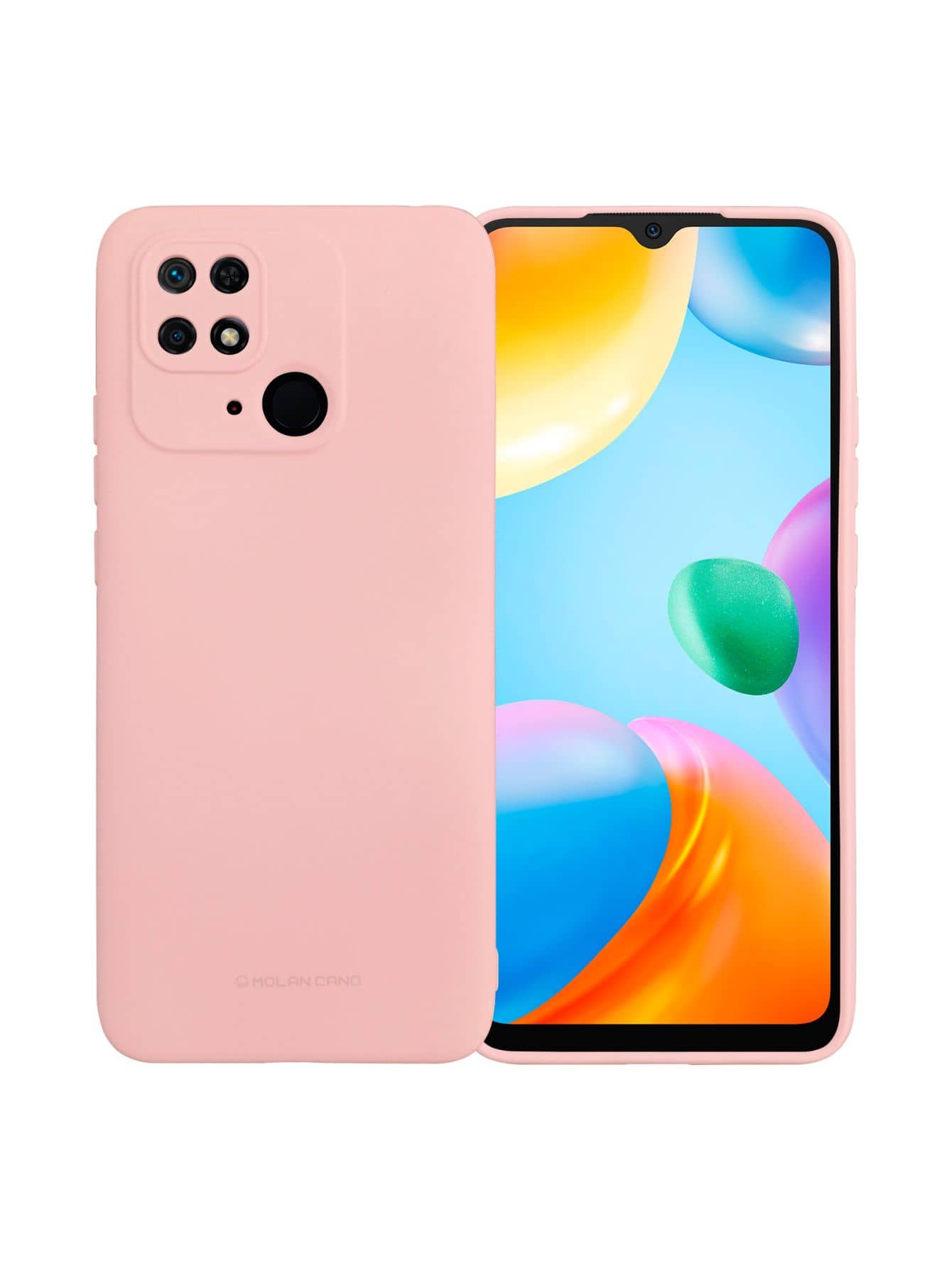 Molan Cano Soft Silicon Case For Xiaomi Redmi 10C - Màu Hồng  San hô - Xem 1