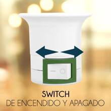 Portalámpara Adaptador Enchufe Socket Con Clavija Y Apagador 110v E27 - Blanco - Ver 5
