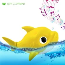 Shark, Fish, Crocodile Bath Toy With Movement For Toddlers Babies Tub Bathtub - 黃色 - 查看 1