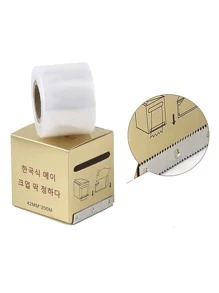 Rollo Papel Osmotico Utensilio Para Cejas Y Pestañas Plastico Desechable Para Pigmentacion Y Planchado De Ceja 1pz - transparente - Ver 7