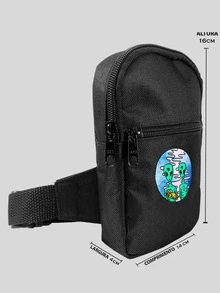 Pega A Visao Men Crossbody Bags - màu đen - Xem 5