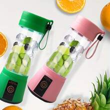 便攜式可充電果汁提取器,小型電動嬰兒食品榨汁機,適用於家用 - 藍色 - 查看 4