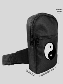 Pega A Visao Men Crossbody Bags - màu đen - Xem 3