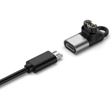 Vi mô Bộ chuyển đổi Charging Cable Đối với 265 7 6 5 Đồng hồ thông minh - Xám - Xem 7