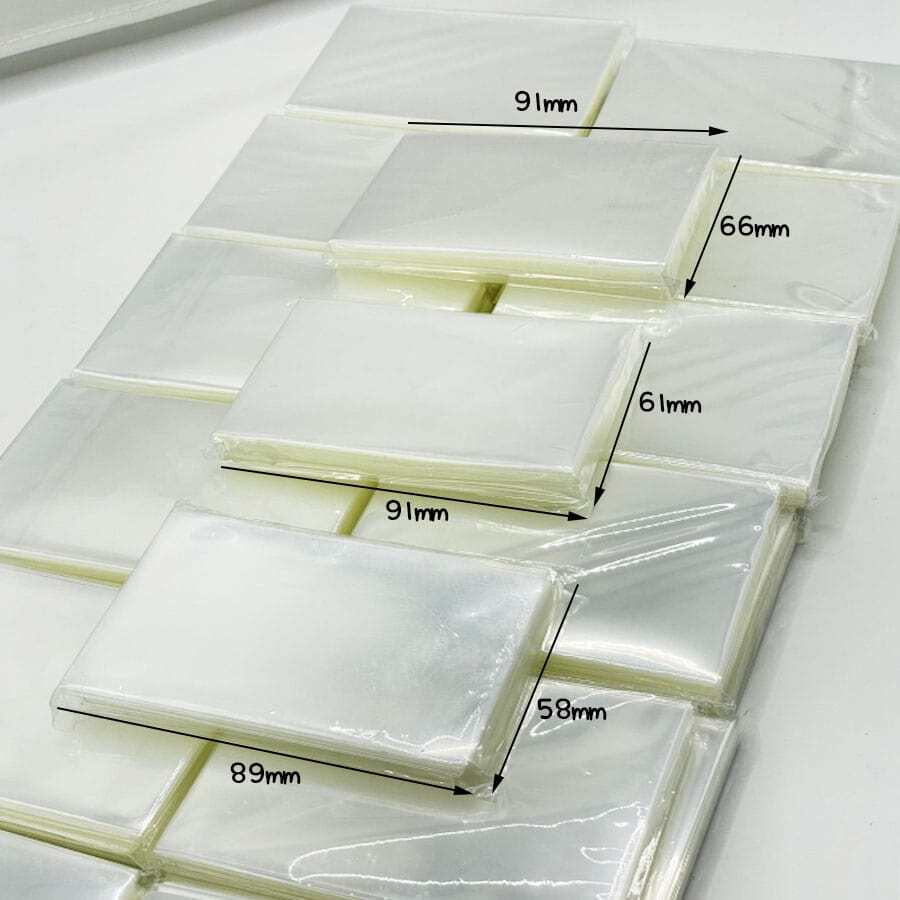 50 piezas/paquete Tarjeta , transparente Kpop Postales Bolsas - transparente - Ver 1