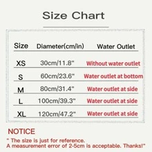 1pc Pet Swimming Pool For Small Medium Large Dog Cat For Summer Shower - Blue - View 6