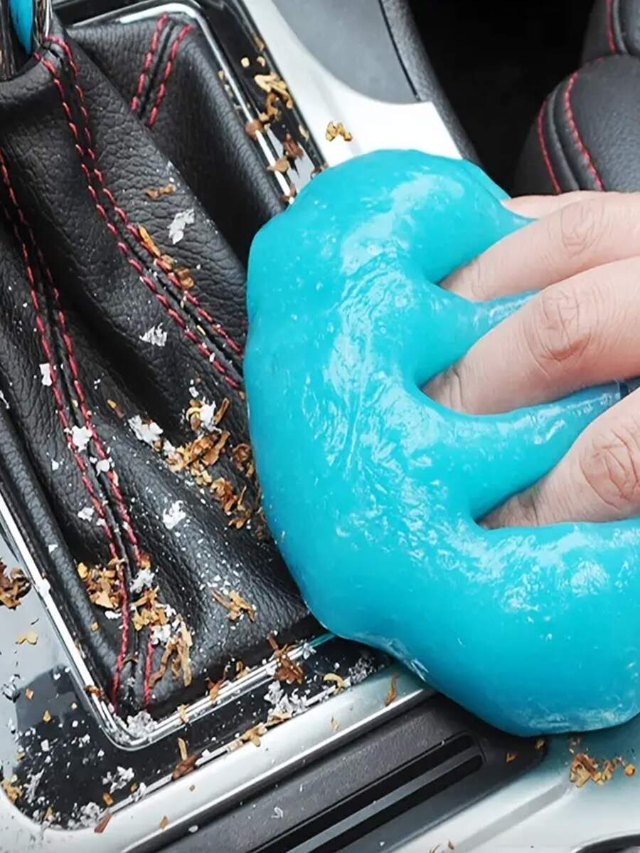 1pc Random Color Car Cleaning Soft Glue, Home Cleaning Gel For Corner