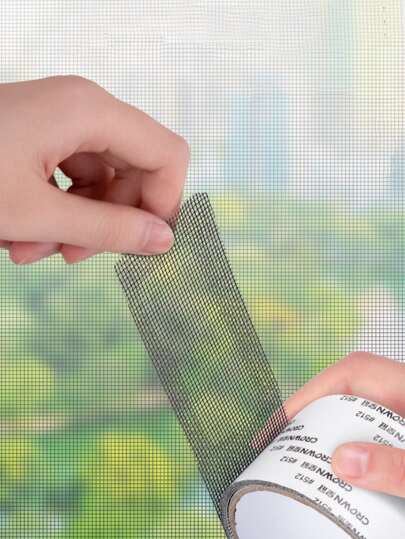 1roll Anti-mosquito Window Repair Patch, Door Curtain Screen Repair Patch With Adhesive