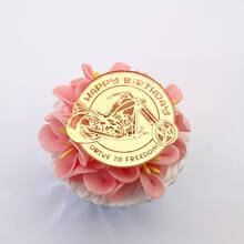 Toppers para bolos - Dourado - Visão 5
