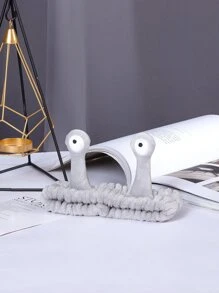 可爱的 Spa 面部头带，用于化妆和洗脸，1 件毛巾布发带瑜伽运动淋浴面部弹性头带，适合女孩和女士、皮肤护理、房间装饰、家居装饰、卧室装饰、浴室、圣诞礼物、浴室装饰、旅行、旅行用品、婚礼、圣诞派对、妈妈礼物、家居、房间、家居装饰、圣诞礼物、送给妈妈的礼物、生日、粉色房间装饰、客厅装饰、卧室、男士礼物、爸爸礼物、蘑菇、新年、妈妈、配饰、送给爸爸的礼物、朋友、有趣的礼物 - 灰色 - 查看 4