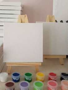 1set Drawing Board & Palette & Brush Set Back To School - White - View 5