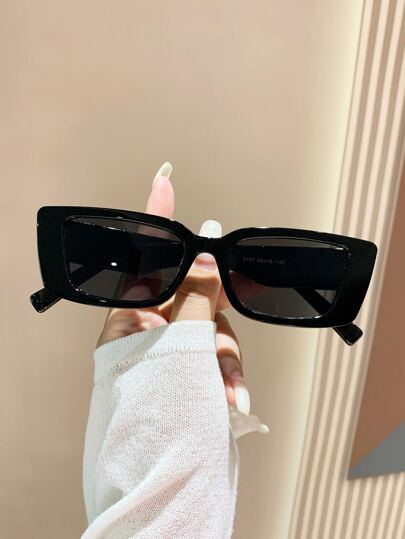 1 Pair Cat-Eye Fashion Glasses For Women & Men, Fashionable For Sports, Travel, Electronic Music Festivals, Active Style, Driving, Festivals, Beach, Outings, Summer Accessories, Vacation, Family Trips, Elegant Attire, Streetwear, Parties, Outdoor Activities, Fishing, Holidays, Getaways Preppy Style For Back To School