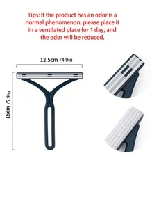 1pc Random Color Pet Hair Remover Brush For Dog And Cat For Cleaning - Multicolor - View 2