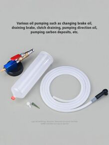 Car Brake Fluid Change Oil Change Tool Hydraulic Clutch Oil Pump Brake Fluid Drain Empty Replacement Drain Kit - White - View 4