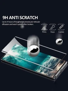 2張鋼化手機膜適用於三星/華為 - 無色 - 查看 6