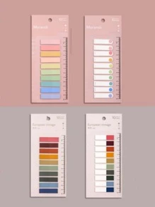 Sticky Labels, 800pcs Colorful Bookmarks, Book Sticky Labels, Memo Labels, Page Marker Labels, Bookmarks, Page Tabs, Book Annotation Labels, Book Page Stickers