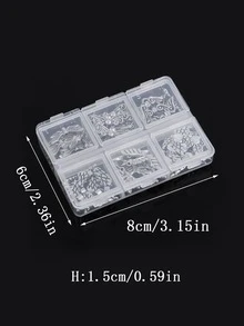 60pcs Nàng tiên Cánh Spacer Hạt Đối với Làm đồ trang sức Retro Đôi cánh Angel Pha trộn DIY Phụ kiện Thủ công Dây chuyền Vòng tay Vật rủ xuống Thắt lưng Loại vỏ - Bạc - Xem 7