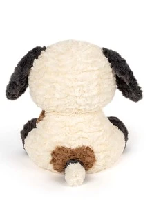 perro Animales de peluche dulce perrito felpa suave perro Peluches relleno perrito - Gris - Ver 3