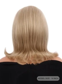 Blonde 60s Beehive Wigs For Women Pinup Pelucas 50s Synthetic Hair Wig For Women Ladies Daily Used Costume Cosplay Fancy Dress 1960s 1950s Retro Wigs - 亞麻金 - 查看 3