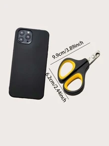 1入貓爪剪小型盲人剪，具有圓孔寵物不銹鋼寵物指甲剪，多種顏色可選