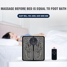 EMS Foot Massager Pad Mat, Electric Foot Massagers, Portable USB Rechargeable Foot Massager Pad, 8 Modes 19 Intensity Adjustments - 電動EMS足部按摩器 - 查看 6