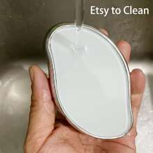 手持水晶玻璃脫毛器適合女士,無痛脫毛工具 - 銀色 - 查看 2