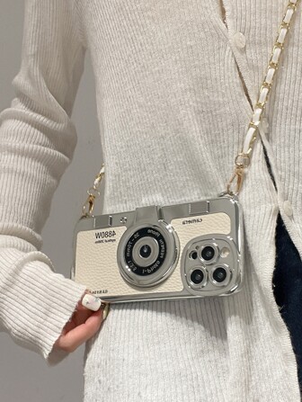 苹果斜挎手机壳 斜挎相机设计手机壳 带挂绳 防水防震防摔防刮