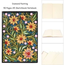 1pc Beautiful Flower Diamond Painting Kit - Multicolor - View 9