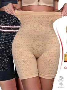 short faja  Moldeador De Cintura Alta - Negro - Ver 3