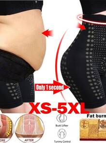 short faja  Moldeador De Cintura Alta - Negro - Ver 1