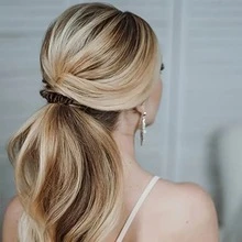 18 piezas de lazos de pelo en espiral para coleta, lazos de pelo en espiral para cabello grueso, fino, sin marcas para mujeres y niñas, lazos de pelo en espiral para todo tipo de cabello - Multicolor - Ver 4