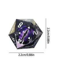 1 Miếng 20 Dice Hình dạng Màu sắc tùy ý Thủ công trang trí - Nhiều màu - Xem 5