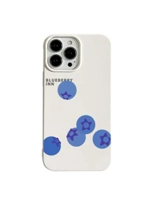 Blueberry Pattern Phone Case - Multicolor - View 3